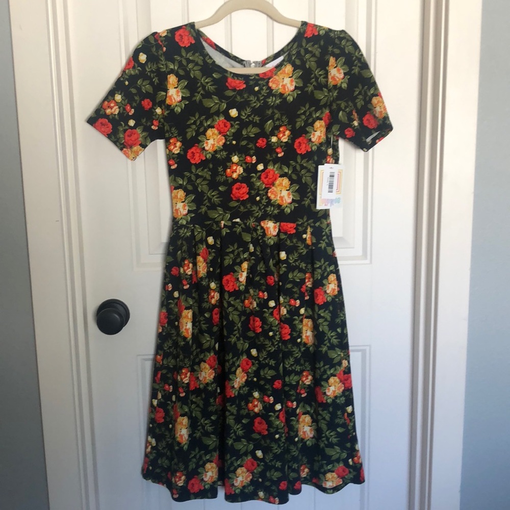 NWT Floral LuLaRoe Amelia